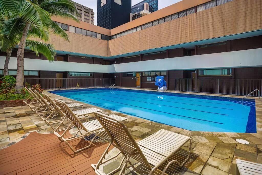 Condotel With Free Parking Wifi Central Ac 호놀룰루 외부 사진